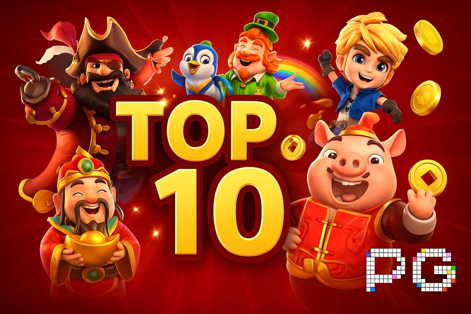 10 อันดับเกมสล็อตยอดนิยมที่สุดในปี 2025 พร้อมรีวิวแบบเจาะลึก!